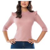 Blusa Malory Palo Rosa Para Mujer Croydon