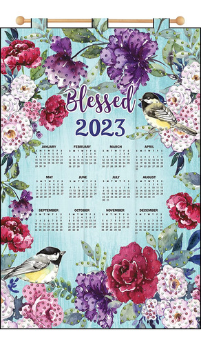 Kit De Calendario De Lentejuelas Works Crafts 2023, Bendito