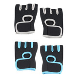 4 X Guantes De Levantamiento De Pesas Con Muñequera,