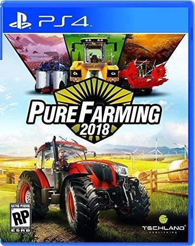 Video Juego Techland Pure Farming 2018 Playstation 4