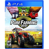 Video Juego Techland Pure Farming 2018 Playstation 4