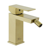 Canilla De Bidet Concorde Monocomando Brushed Gold 