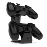 Suporte P/ 2 Controles Ps4 Playstation 4 Apoio De Mesa Vn