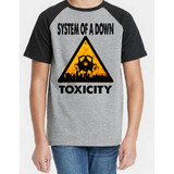 Camiseta Infantil System Of  A Down - Toxicity