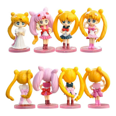 Adornos Para Figuras De Acción De Sailor Moon, 4 Unidades | Meses sin interés