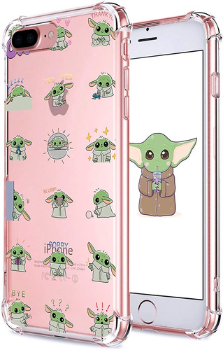 Funda Para iPhone 7 Plus / 8 Plus (diseno Yoda )