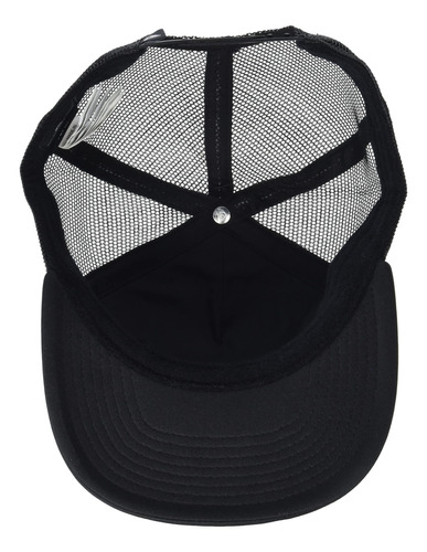 Gorro Quiksilver Foamslayer Trucker Para Hombre, Negro