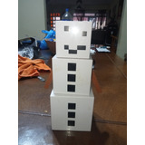 Figura Minecraft Mono De Nieve 