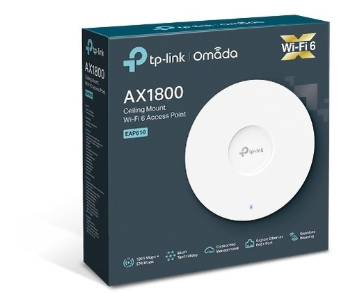 Point Access Tp-link Eap610 Wifi 6 Montaje En Techo Ax1800