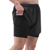 Pantalones Cortos Para Hombre Liner Cycling Dry Fitness Shor