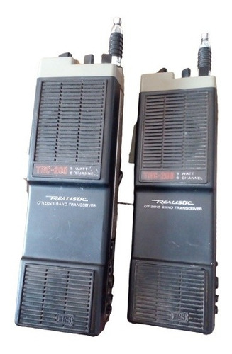 Walky Talky Realistic Trc-200 Excelente Estado Funcionando. 