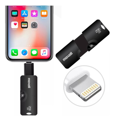 Pendrive Memoria Usb 3.2 256gb Para Celular iPhone iPad