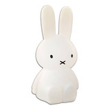 Luminária Abajur De Mesa Miffy 45cm Grande Coelho Branco