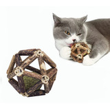 Juguete Catnip Ball Gatos Pelota Matatabi Interactivo