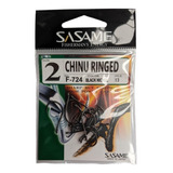 Anzuelo Sasame Chinu Ringed F-724 (2) Boga Carpa Variada