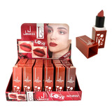 Paquete Mayoreo 24 Labiales Mate Lipstick En Barra Surtidos