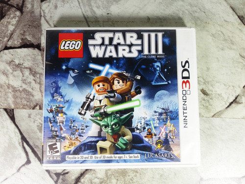 Juego Lego Star Wars 3 Nintendo 3ds Fisico Usado 