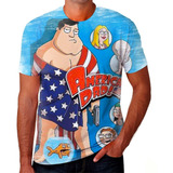 Camisa Camiseta American Dad Desenho  Envio Rápido 06