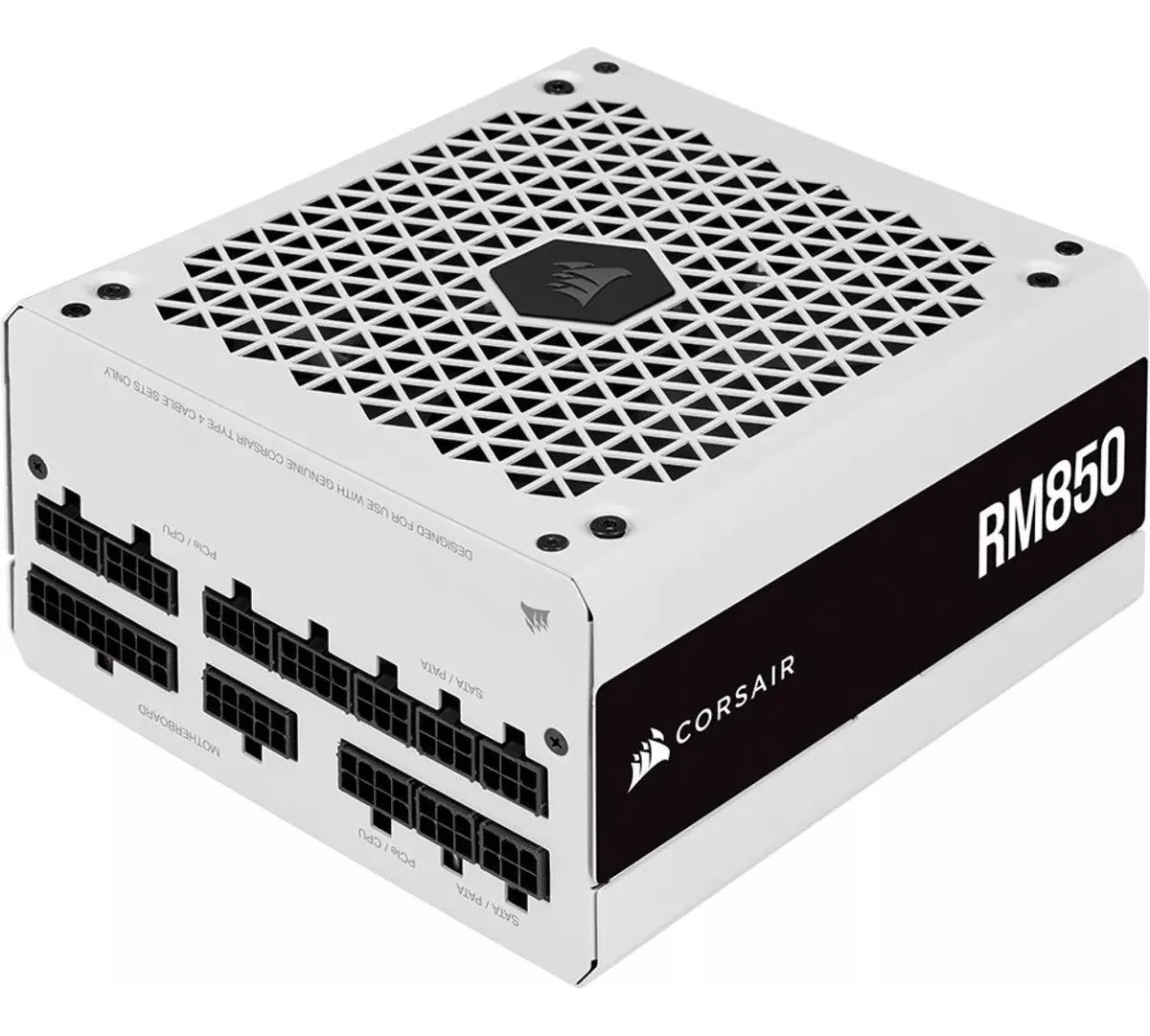 Fuente Corsair Rm Series Rm850 White 80 Plus Gold Modular