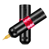 Máquina Para Tatuar Pen Inalámbrica Carga Rápida Yilong F7 Color Rojo