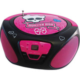 Radio Fm Am Cd Bombox Draculaura 1600 Monster High