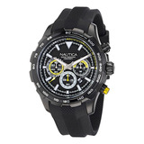 Reloj Para Hombre Nautica Nst Napnsf306 Negro