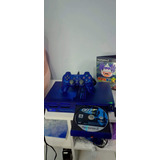 Console Sony Playstation 2  Fat Ocean Blue 