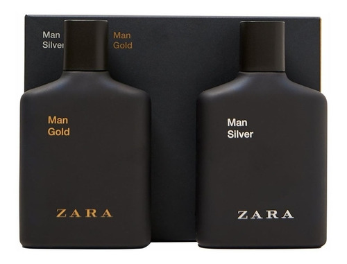 Zara Man Silver 100ml Edt + Man Gold 100ml Edt | Maxperfume