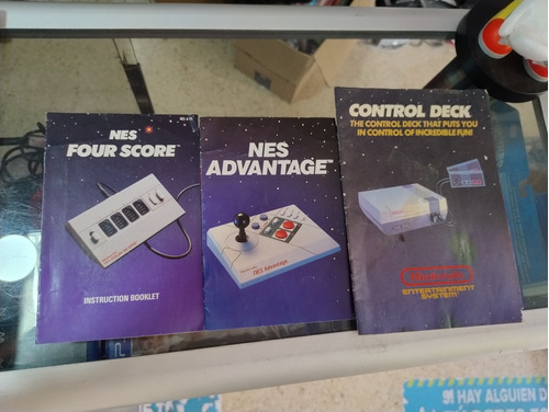 Manuales Nintendo Nes, Four Y Score Nes Advantage 
