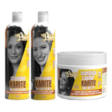 Shampoo+ Cond+ Manteiga Capilar De Karite Mask Soul Power