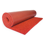 Tapete Capacho Vinil Pra Hall De Entradas 12mm 60x40 Cor Vermelho