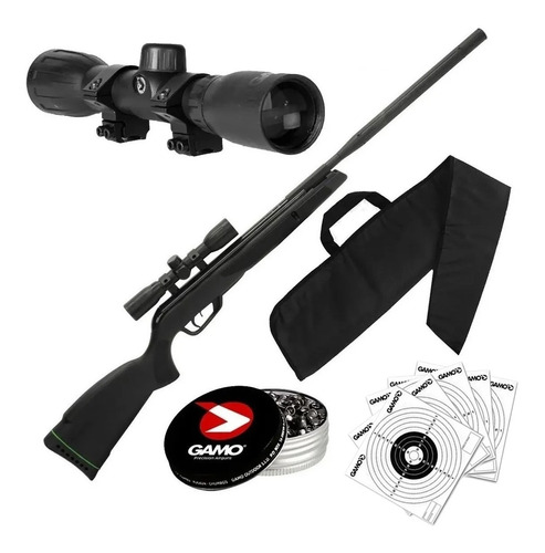 Rifle Gamo Nitro Wildcat Whisper Igt 5.5 Mira Balines Funda 