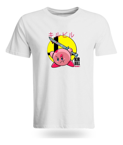 Camiseta Kirby Videojuegos Nintendo Kirbill Personalizada