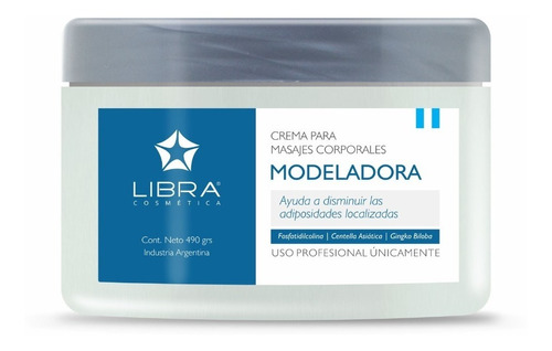 Libra Crema Modeladora Para Masajes Con Centella A X 490 G