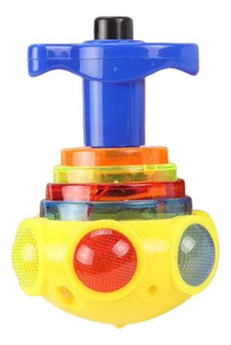 Gyro Peg Toy Navidad Niños Regalo Intermitente Spinning