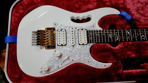 Guitarra Ibanez Jem 7vwh Con Estuche