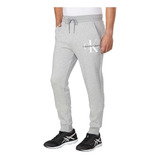 Pants Calvin Klein Original Hombre Logo Gris 0283-01