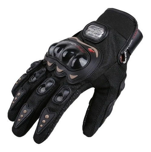 Guantes Para Moto Malla Con Protecciones En Nudillos Y Palma