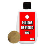 Oxido Cerio 50ml Fino C/ Paño Taladro Pulidor Vidrio