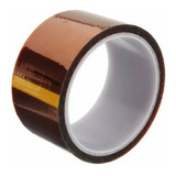 Cinta Kapton Alta Temperaturas 13mm X 33 Metros, Pack 10 Pzs