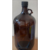 Garrafa, Garrafon, Botellón,  Vidrio Ámbar 4l. Fermentador 