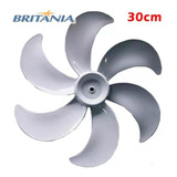 Hélice Ventilador Britânia B30 Turbo 30cm 6 Pás Cinza