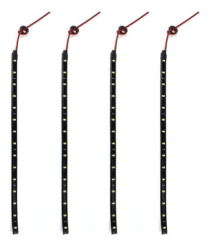 Tira De Luz Flexible M, 4 X 30 Cm, 15 Led, Para Coches Y [u]