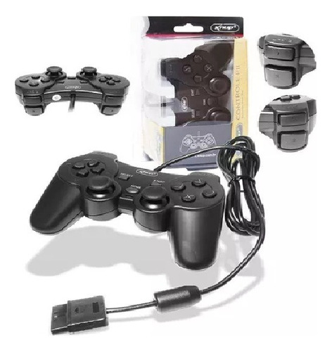 Kit 10 Peça Controle Analógico Playstation 2 - Dualshock Ps2