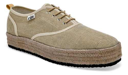 Alpargata Zull Tony-01 Para Hombre Color Beige E8