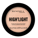 Iluminador En Polvo Rimmel  High'light Powder Tono Del Maquillaje Rosegold 02