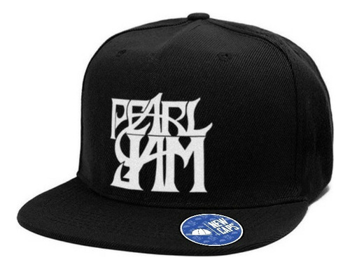 Gorra Plana Snapback Pearl Jam Rock New Caps