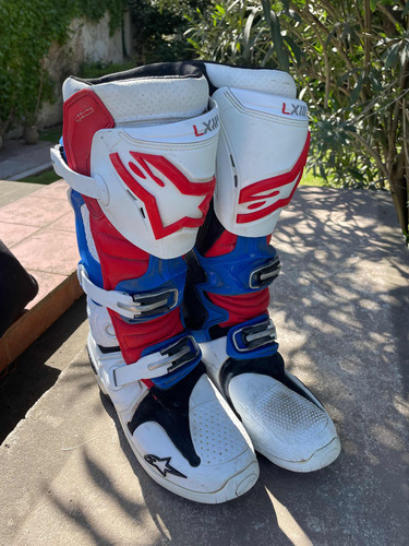 Botas Alpinestar Tech 10 Patriot Usadas Talle 10 Impecables!