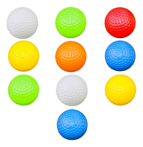 Pelotas De Golf Para Niños, Mxlrf-001, 10 Pzas, 4cm Ø, Golf