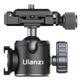 Ulanzi U-80l - Cabeza De Bola De Metal Para Camara De Liber